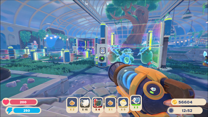 The conservatory in Slime Rancher 2